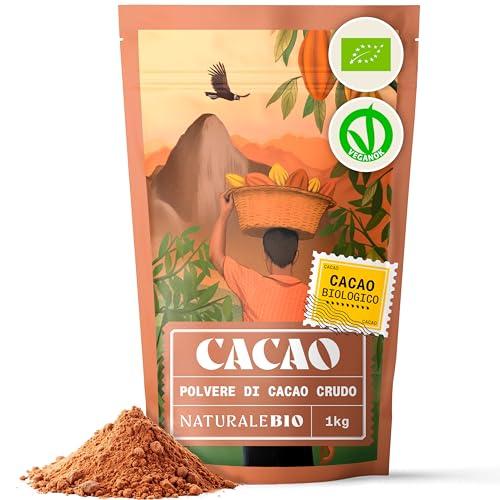 NaturaleBio Cacao Biologico in Polvere 1kg