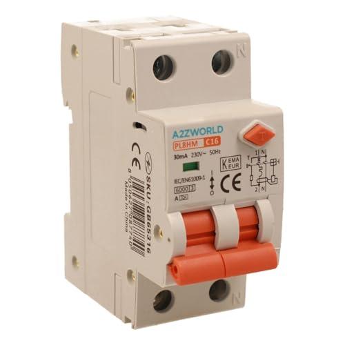 Interruttore Differenziale Magnetotermico Tipo A 16A C16 Serie PL8HM
