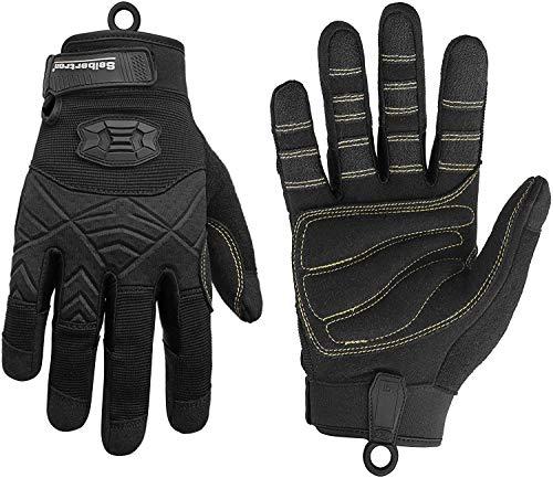 Seibertron Guanti da Arrampicata Unisex Imbottiti e Traspiranti