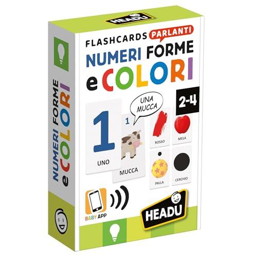 Headu - Flashcards Parlanti Numeri, Forme e Colori