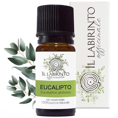Olio Essenziale di Eucalipto Puro Alimentare - Il Labirinto Officinale