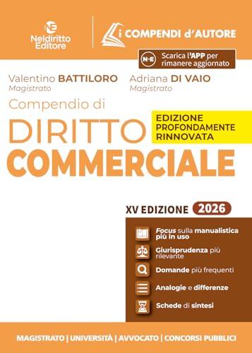 Compendio di diritto commerciale 2026. Con App