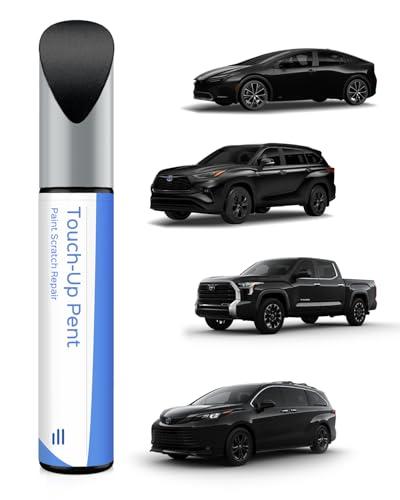 Penna Vernice Toyota 218 Attitude/Midnight Black Metallic - Corrispondenza Esatta Graffi e Scheggiature