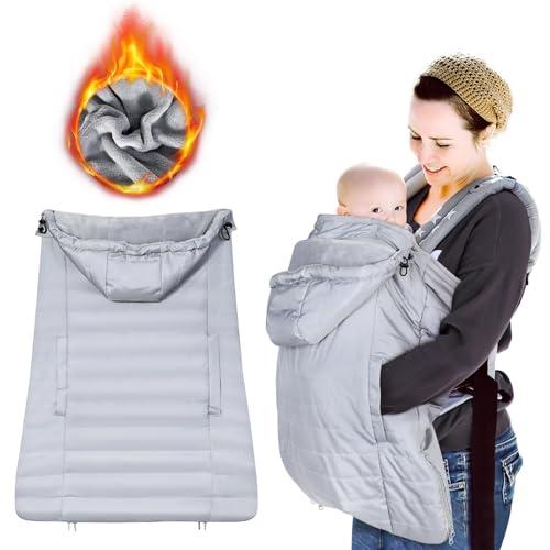 Orzbow Cover Marsupio Neonato Invernale Universale Grigio Chiaro