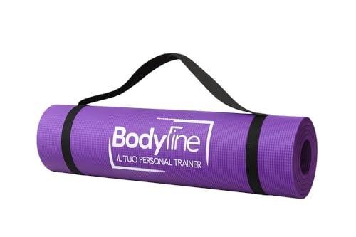 Bodyline Materassino Fitness Yoga Pilates con Elastici e Tracolla