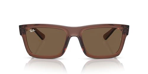 Ray-Ban RB4396 Warren - Occhiali da Sole Rettangolari Marroni