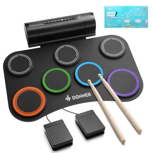 Donner DED-20R Batteria Elettronica Portatile con 7 Pad
