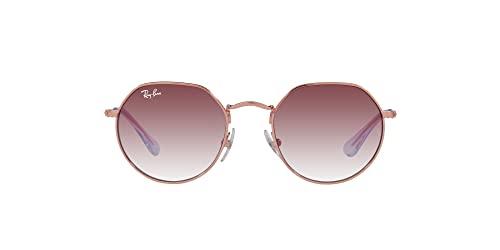 Ray-Ban RJ9565S Occhiali da Sole Rose Gold/Violet Shaded 47 - Unisex Bambino