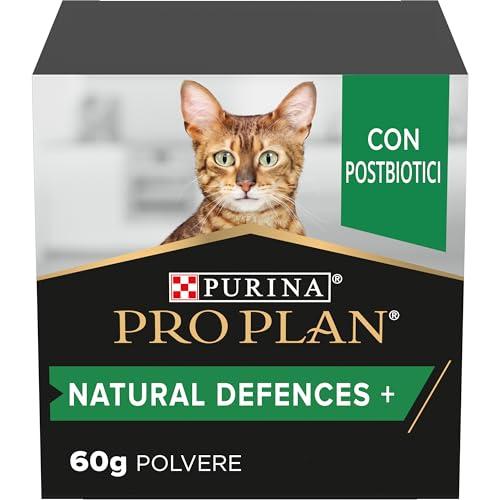 PURINA PRO PLAN Natural Defences + Supplements per Gatti Adulti - Supporto Immunitario con Postbiotici