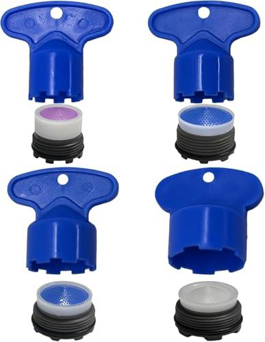 Set Chiave Rimozione Aeratore Rubinetto con Aeratori di Ricambio