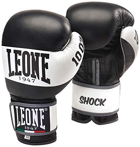 Leone 1947 Shock Guanti Boxe - Nero, 16 OZ