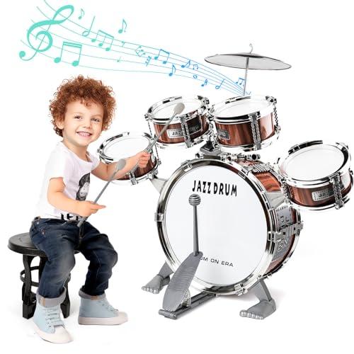 NonKob Batteria per Bambini: Set Completo per Giovani Musicisti