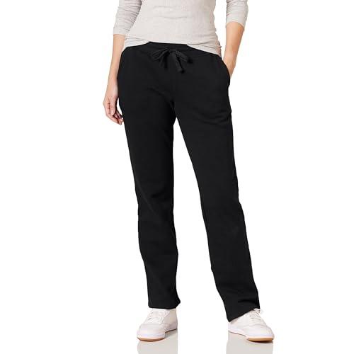 Amazon Essentials Pantaloni Tuta da Donna a Gamba Dritta con Coulisse, in Pile