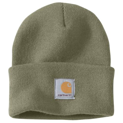 Carhartt Berretto Unisex Lavorato a Maglia con Risvolto - Dusty Olive