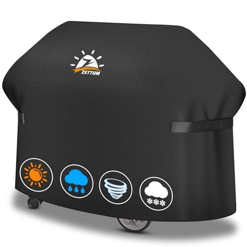 Zettum Copertura Barbecue 165 cm per Weber Genesis - Protezione Premium per il Tuo BBQ