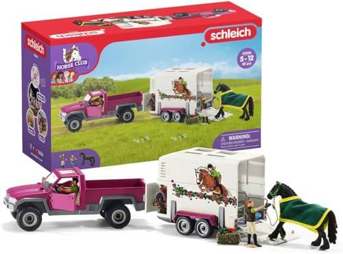 Schleich 42346 Pick-up con Rimorchio per Cavalli