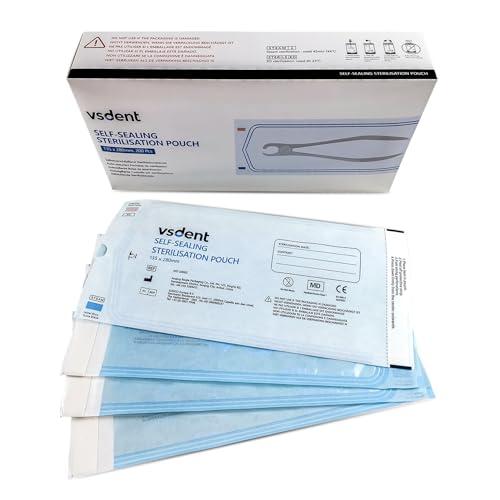 VSDent Sacchetti per Autosterilizzazione 135 x 280 mm - 200 Pezzi