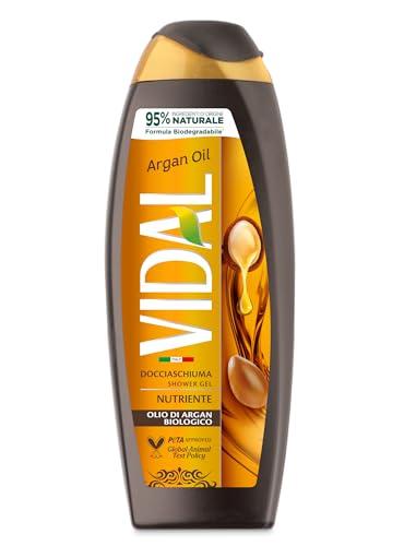 Vidal Docciaschiuma Olio di Argan 250ml - Nutrizione Intensa e Sensualità