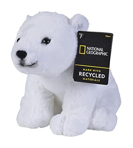 Simba - Disney Nat Geo Orso Polare Peluche, 25 cm