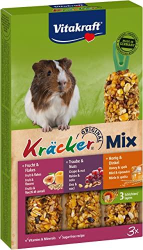 Vitakraft Kräcker Mix per Porcellini d'India - Miele, Noci e Frutta
