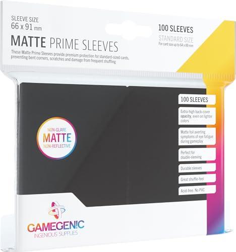 Gamegenic Matte Prime Sleeves Nere (100 bustine)
