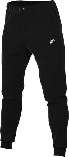Nike Pantaloni Jogger in French Terry Club – Uomo, Black/Black/White, FN3801-010