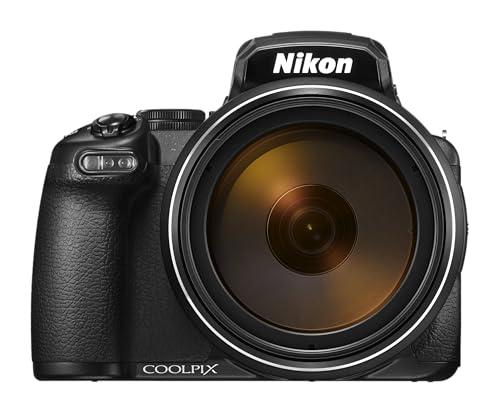 Nikon Coolpix P1000 Fotocamera Digitale Bridge, Sensore 16MP, Zoom Ottico 125x, Video 4K, Nero