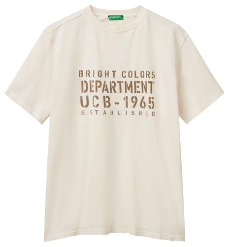 United Colors of Benetton T-Shirt Uomo Bianco