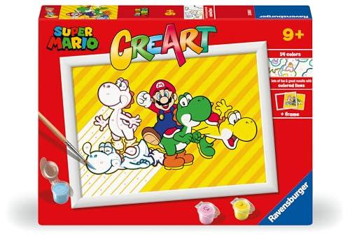 Ravensburger CreArt Super Mario - Dipingere con i Numeri