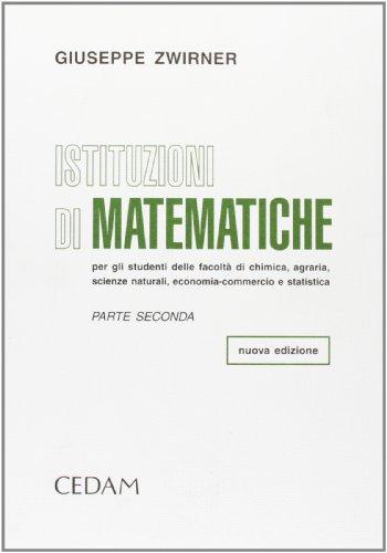 Istituzioni di Matematiche - Giuseppe Zwirner