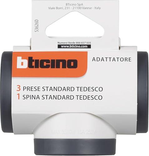 Bticino Adattatore Multipresa 3 Posti Schuko