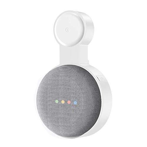 Baaletc Supporto a Muro per Google Home Mini/Nest Mini, Salvaspazio e con Gestione Cavi