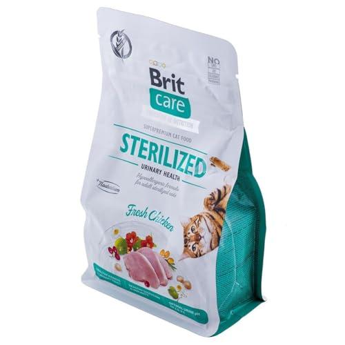 BRIT Care Grain Free Sterilized Urinary Health con Pollo - Alimento Completo per Gatti Sterilizzati