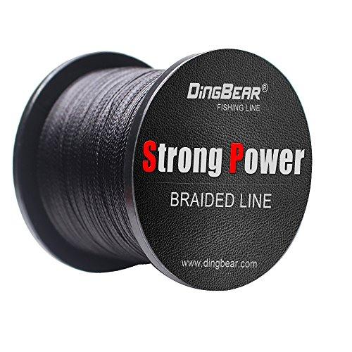 Dingbear Linea da Pesca Intrecciata 437Yd/400m 135LB/0.60mm Rosso