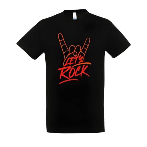 T-shirt Let's Rock - Neonati, Bambini e Adulti