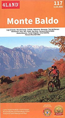 Carta Turistica Monte Baldo n. 117 1:25.000 - Edizione 2024