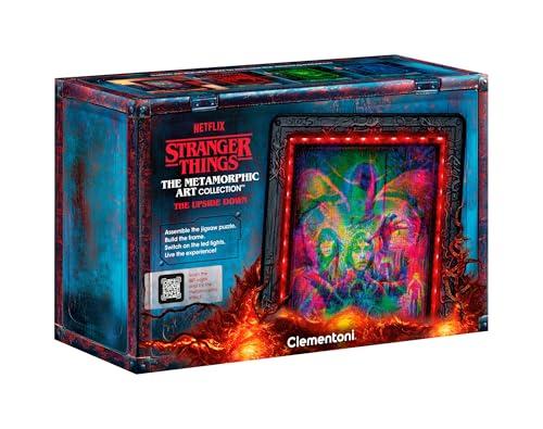 Clementoni - Stranger Things Metamorphic Art Collection - The Upside Down