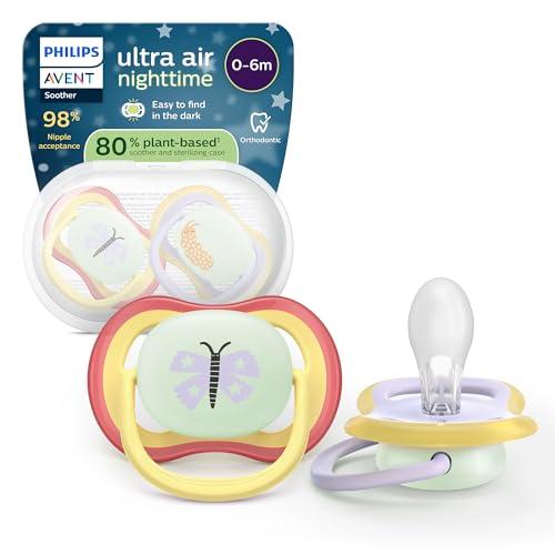 Philips Avent Ultra Air Nighttime Ciucci 0-6 Mesi, SCF376/25