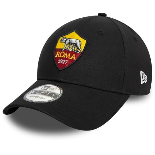 Cappellino AS Roma Cotton Core 9FORTY - Crest Black