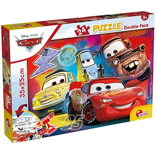 Lisciani Disney Puzzle Double Face M-Plus 24 Cars