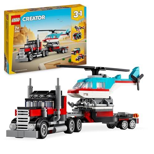 LEGO Creator 3 in 1 Autocarro con Elicottero