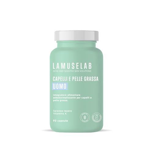 LAMUSELAB Hair Sebonorm Men Integratore per Capelli Uomo