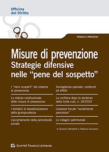 Misure di prevenzione - strategie difensive nelle 