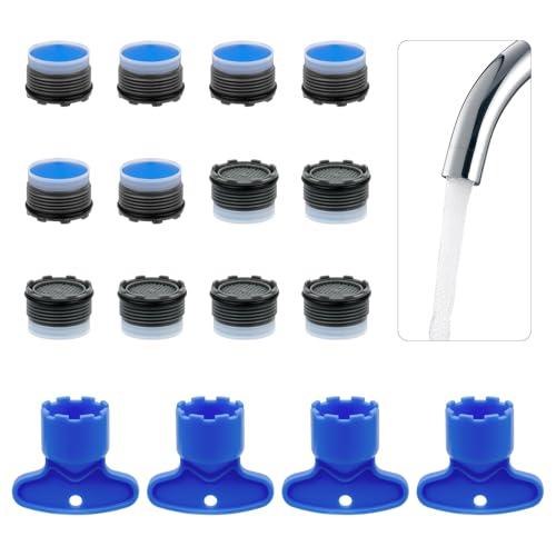 Aeratore Rubinetto Cucina M18.5, Set da 12 con Chiavi