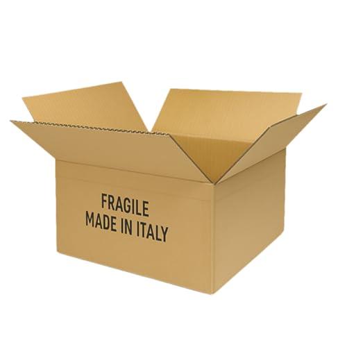 Scatole Cartone Doppia Onda 60x40x40 cm (10 Pezzi)