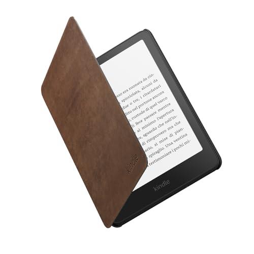 Custodia in pelle per Kindle Paperwhite e Kindle Colorsoft Signature Edition