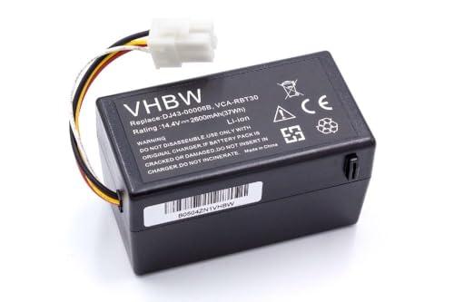vhbw batteria compatibile con Samsung Navibot SR8950, SR8980, SR8940, SR8981, VCR8940 home cleaner (2600mAh, 14,4V, Li-Ion)