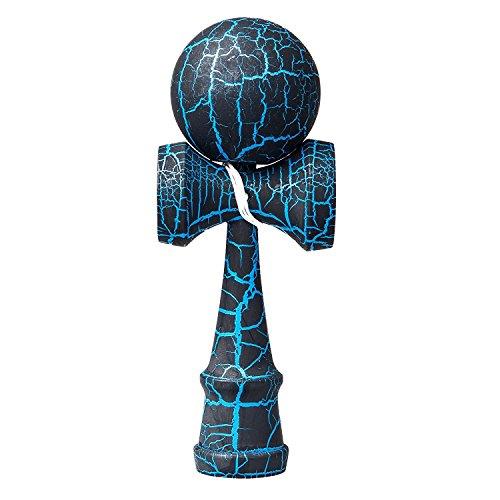 Itian Kendama: Gioco Tradizionale Giapponese in Legno Blu e Nero