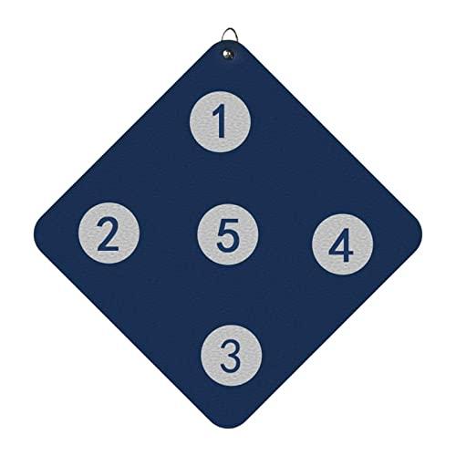 F Fityle Strumento ausiliario per Bersaglio per Scherma in Pelle Sintetica