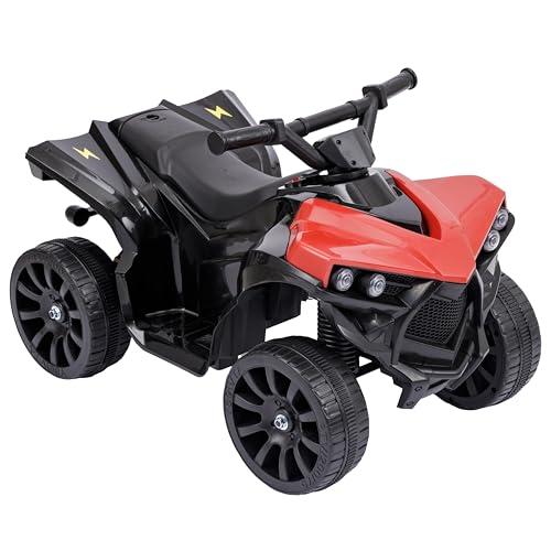 Baroni Toys Quad Elettrico Rosso per Bambini 1-4 Anni